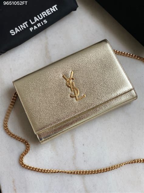 ysl clutch bag gold chain|ysl shoulder bag price.